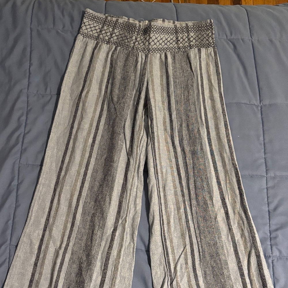 Fun Boho Wide-Leg Pants